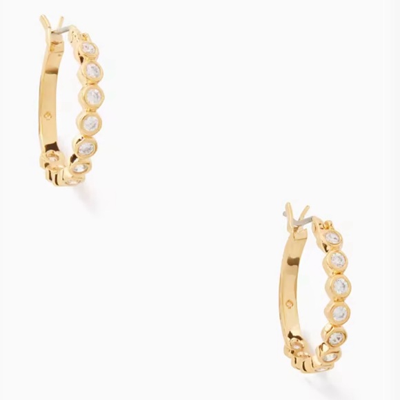 kate spade Jewelry - Kate Spade Gold Huggies